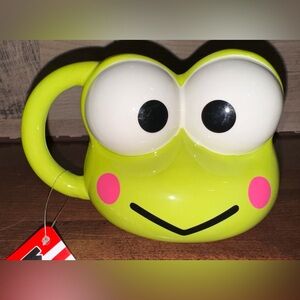 KEROPPI 🐸 3D Face Ceramic Mug - NEW